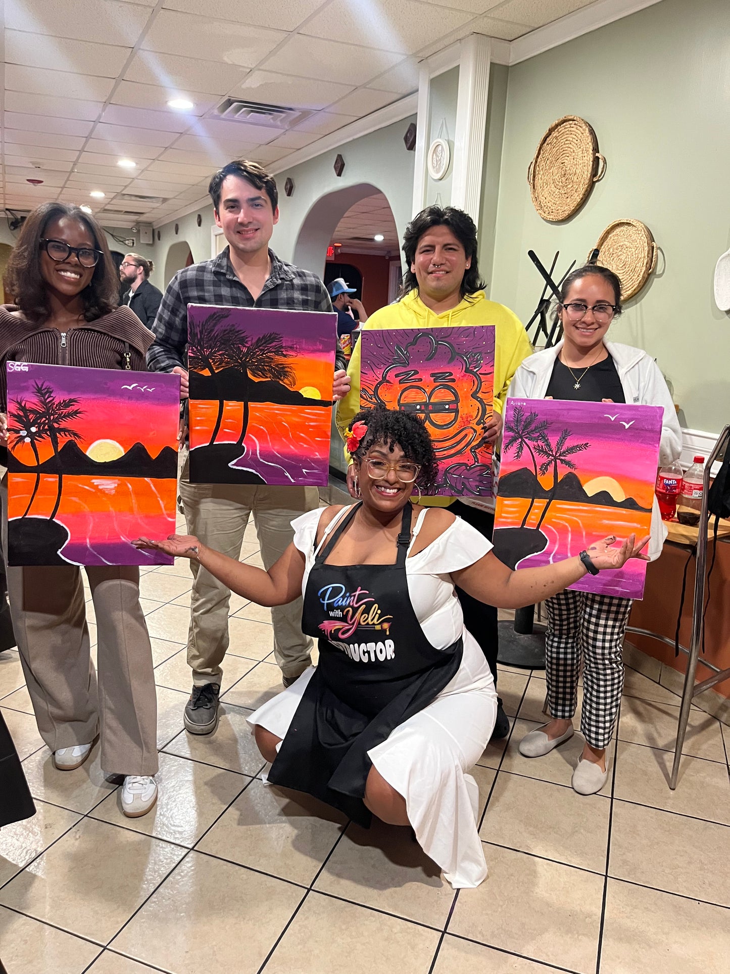 Latin Night Paint & Sip Part II
