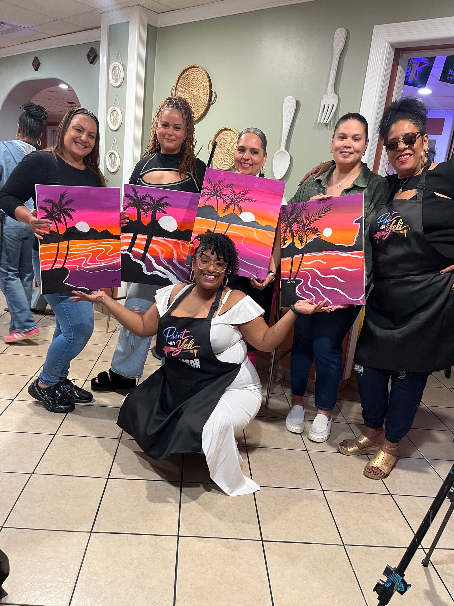 Latin Night Paint & Sip Part II